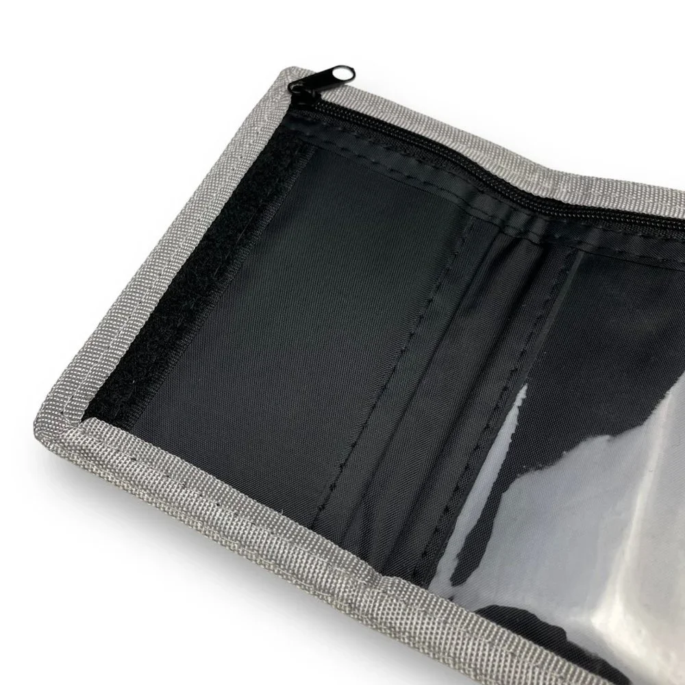100 Dollar Bill Printed Trifold Wallet
